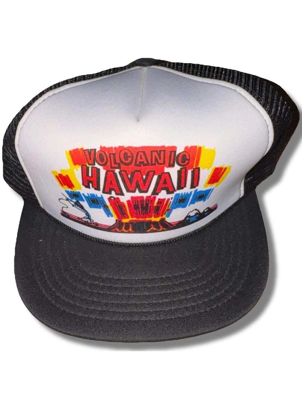 Vintage 90s Hawaiian Volcanic Hawaii trucker hat